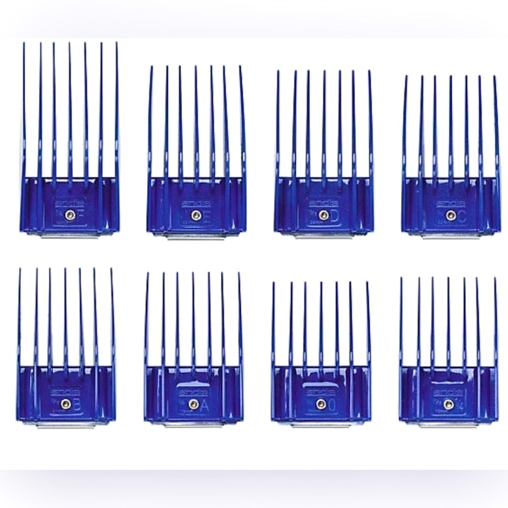 ANDIS Dog Clippers 8 Piece Large Comb Set • NEW IN BOX - Picture 2 of 12